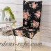 Comwarm colorido flores impresión Spandex elástico estiramiento silla cubierta lavable asiento Durable para el comedor del Hotel ali-25423642